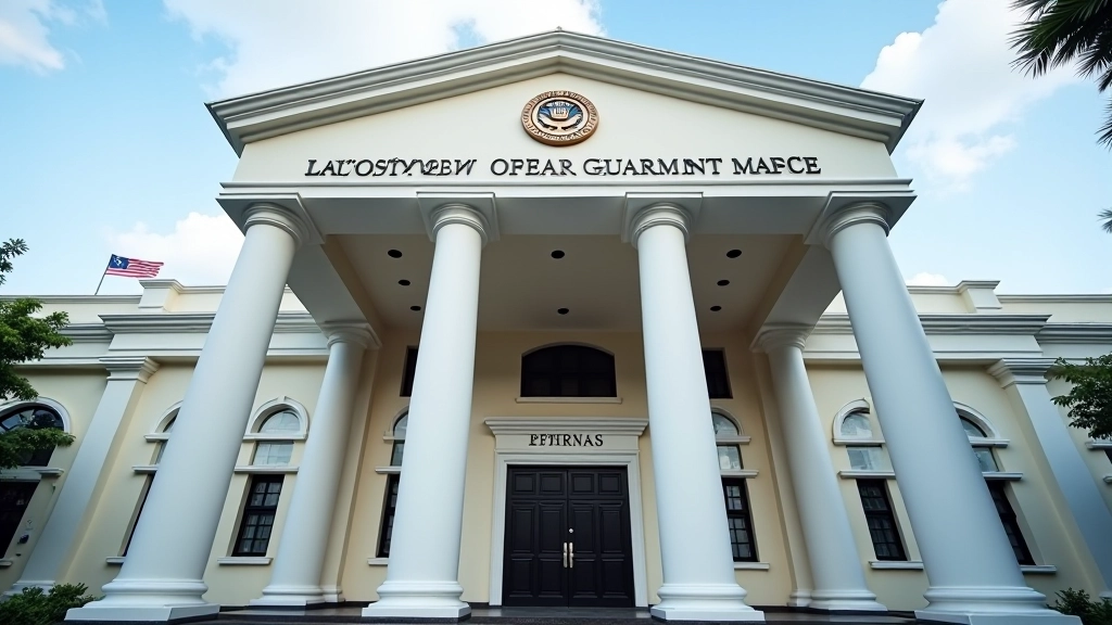 Government office building facade showing administrative architecture and professional institutional setting